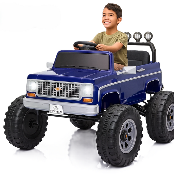 Licensed 24V Chevrolet Cheyenne Pickup Ride On Electric Car