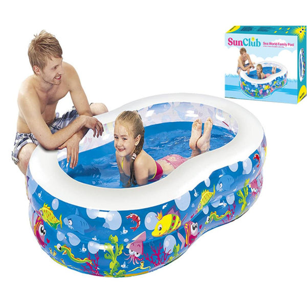 Sun Club Figure-8 Inflatable swimming pool - Jilong