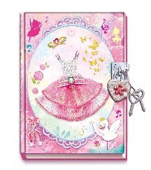 Pecoware Diary Pad With Heart Shaped Lock - Dress