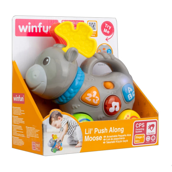 Winfun Lil Push Along Moose Toy