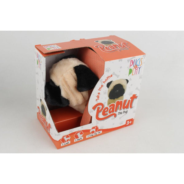 Pugs At Play Peanut Walking Dog – The Pug Toy Dog