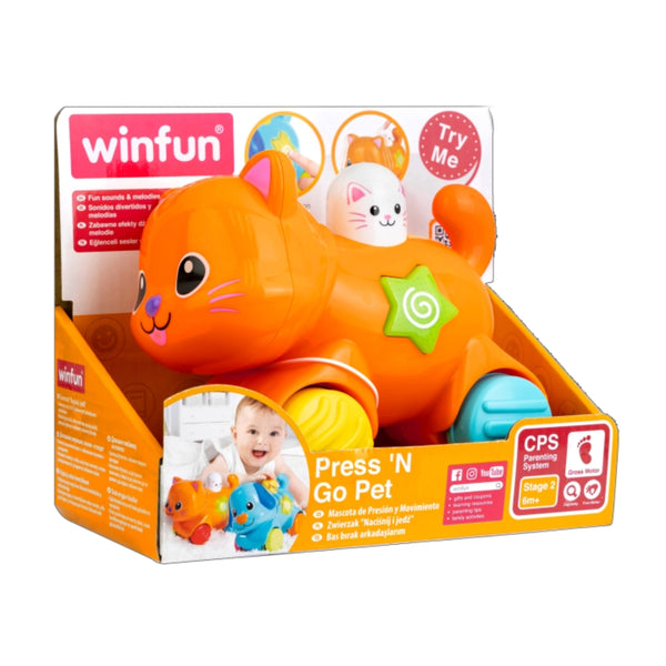 Winfun Press 'N Go Pet Kitten Toy