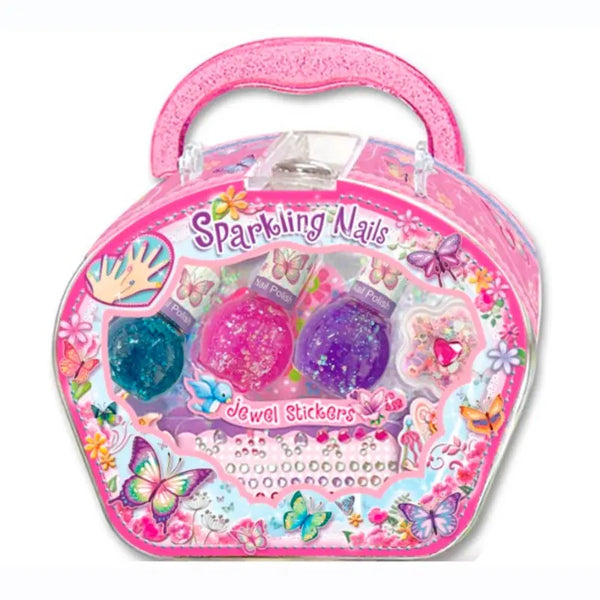 Pecoware - Sparkling Nail Set For Girls