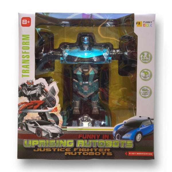 Remote Control Car Transformer Deformation Robot Toy