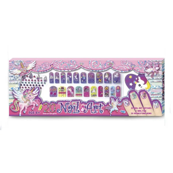 Pecoware Unicorn Nail Art Set For girls