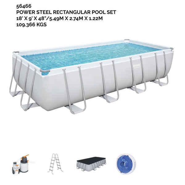 5.49M X 2.74M X 1.22 RECTANGULAR POOL