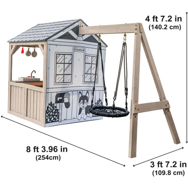 Kidkraft - Savannah Swing Playhouse