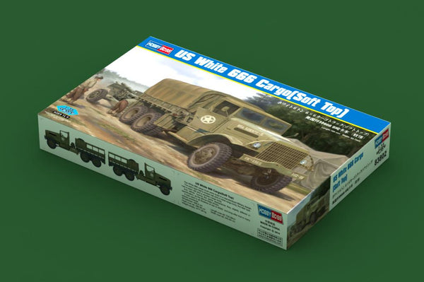 1/35 83802 HOBBY BOSS WHITE 666 CARGO (SOFT TOP)