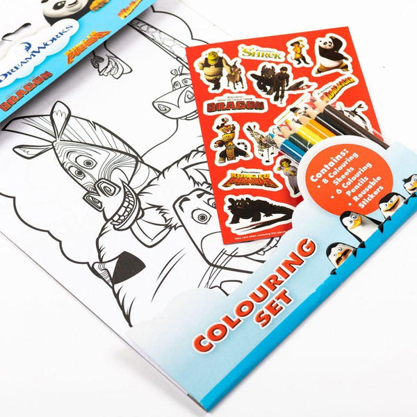 Alligator Dreamworks Colouring Book - English