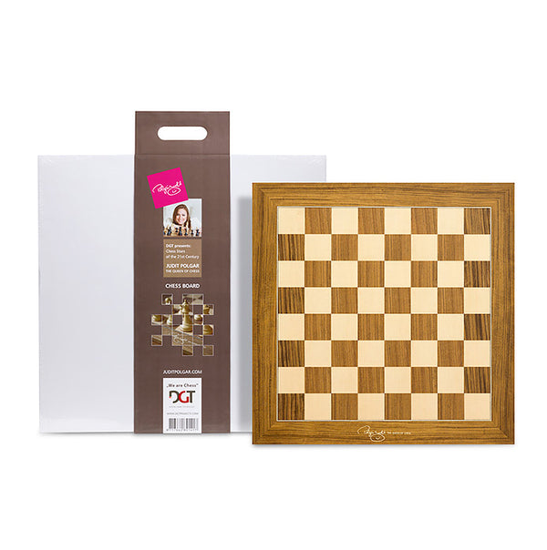 10724 DGT JUDIT POLGAR DELUXE CHESS BOARD