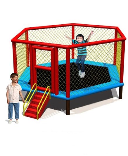 12 feet trampoline heavy metal stand