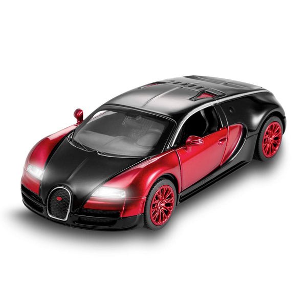 Bburago 1:32 Bugati Car - Red and Black