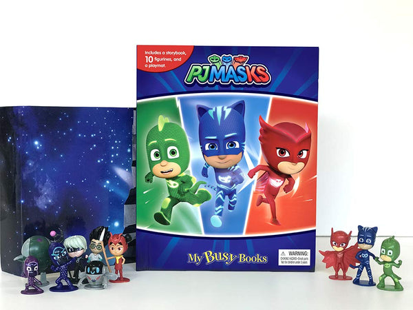 Phidal Hasbro PJ Masks My Busy Books - English