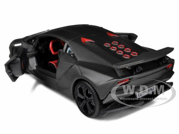 Bburago 1:24 Collezione A W/O Stand Lamborghini Sesto Elemento - Grey