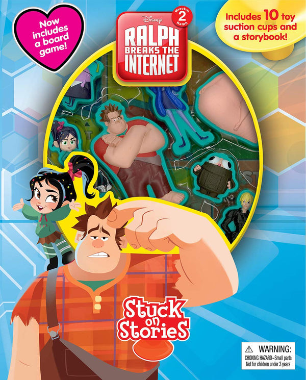 Phidal Disney's Wreck-It Ralph 2 Activity Book Stuck on Stories - Multicolour