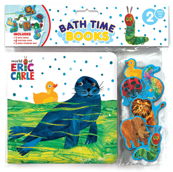 Phidal Eric Carle Bathtime Water Proof Book - English