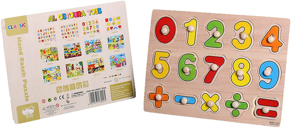 Hand Catch Puzzle-Digit