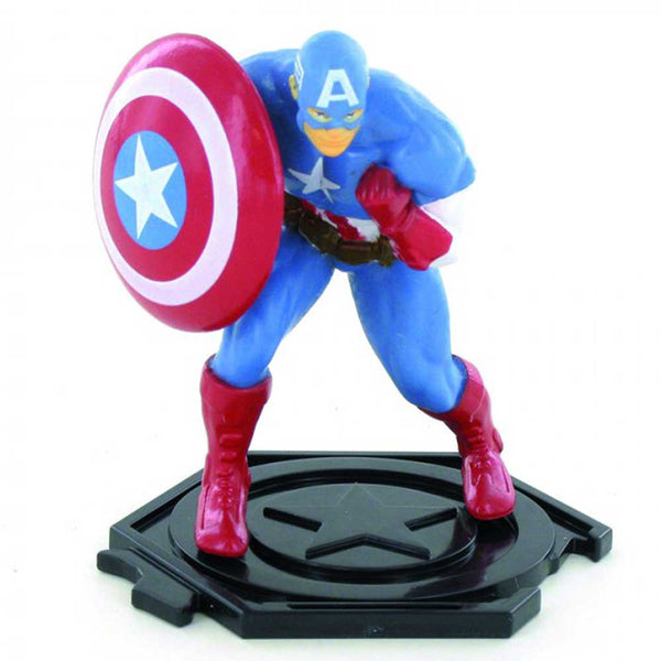 Comansi Captain America Figurine - 9 cm