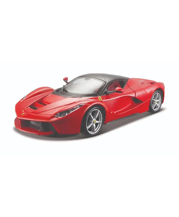 Bburago 1:24 Ferrari R & P W/O Stand Laferrari Car - Red