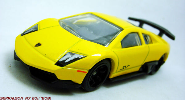 Bburago 1:24 Collezione B Without Stand -  Lamborghini Murcielago Lp 670-4 Sv China Limited Edition - Grey