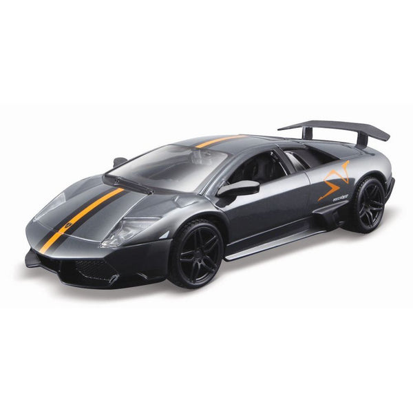 Bburago Die Cast Plus Lamborghini  Murcielago LP670-4 SV Car 1:32 Scale Assorted Pack of 1  - Grey