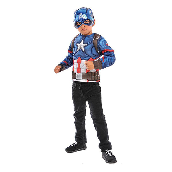 Captain America Super Muscle Top (Metallic)