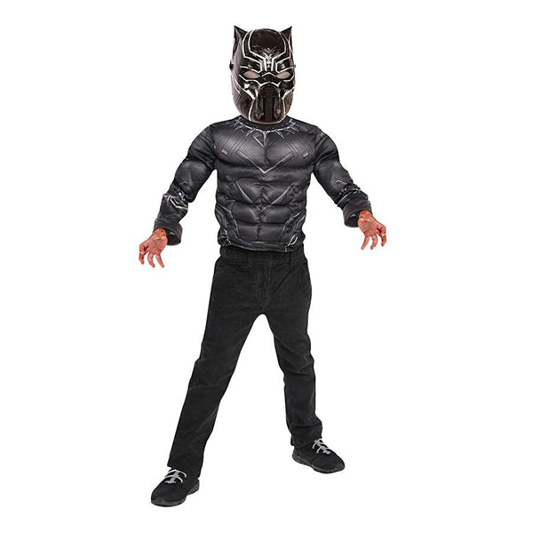 Black Panther Super Muscle Top (Metallic)