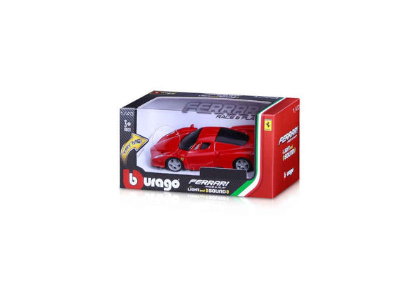 Bburago 1:43 Ferrari R & P Light And Sound - Red