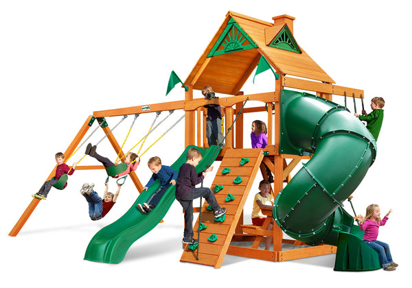 LAGUNA Mountaineer  Wooden Roof Swing Set