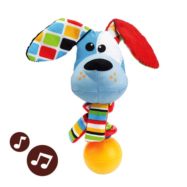 Dog ''Shake me'' Rattle