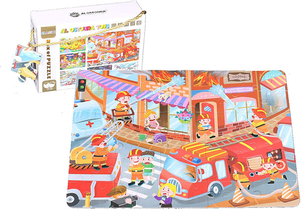 Box of Puzzle Hero Fireman