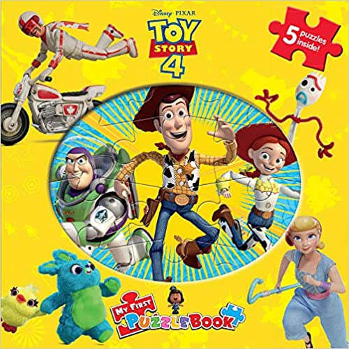 Phidal Disney Pixar Toy Story 4 My First Puzzle Book - English