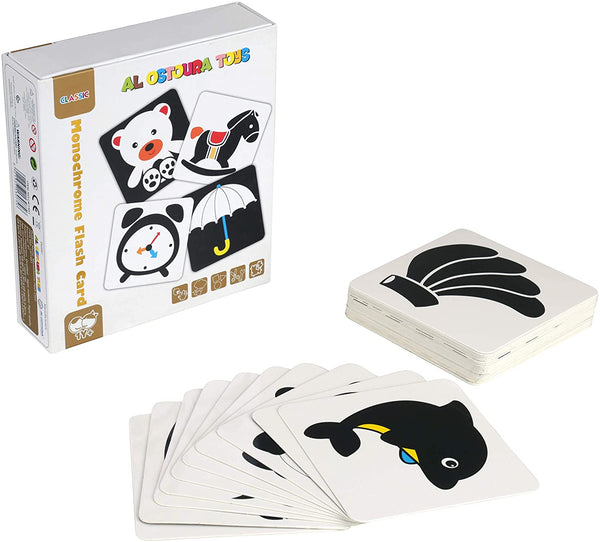 Flash matching cards (monochrome)