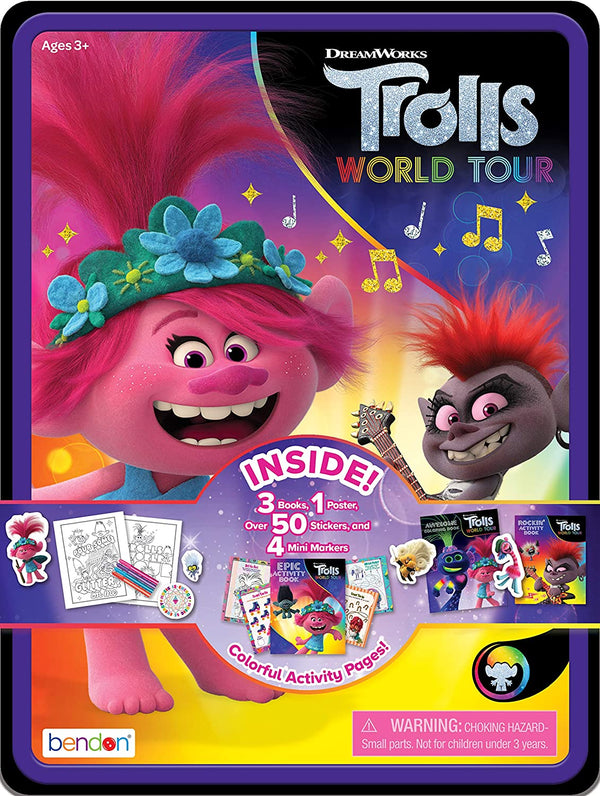 Phidal Dreamworks Trolls Sticker Book Treasuries - Multicolour