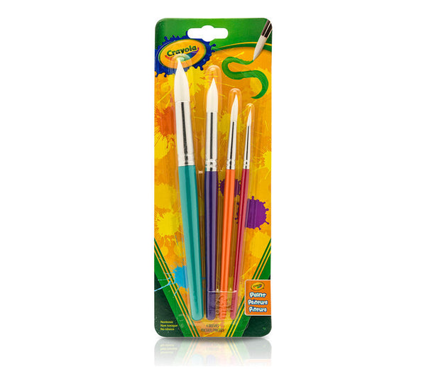 4ct Round Brush Set