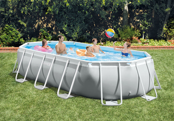 5.06m X 2.7m X 1.2m Prism Frame Oval Pool Set