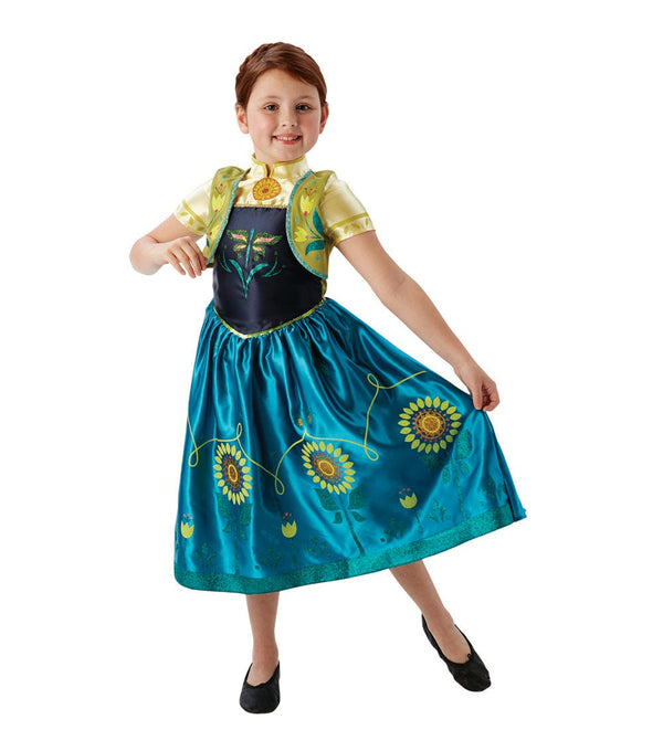 Dis Frozen Fever Anna Deluxe Costume