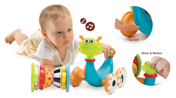 Yookidoo Crawl 'n' Go Snail - Multicolor