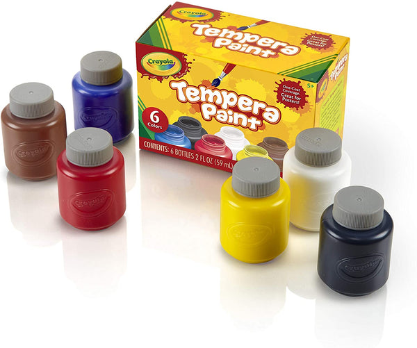 6 ct. Tempera 2-oz. Paint Set