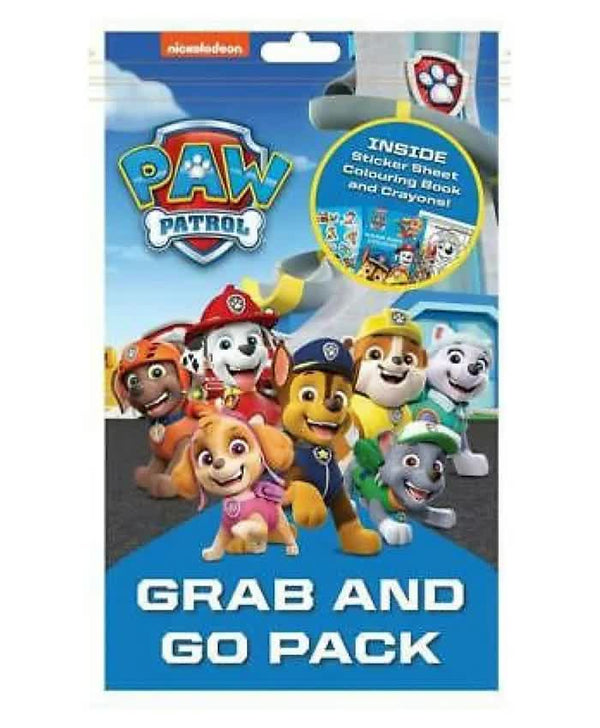 Alligator Paw Patrol Grab and Go Coloring Set - English