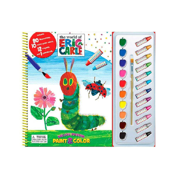 Phidal EC The World of Eric Carle Deluxe Poster Paint and Color - English