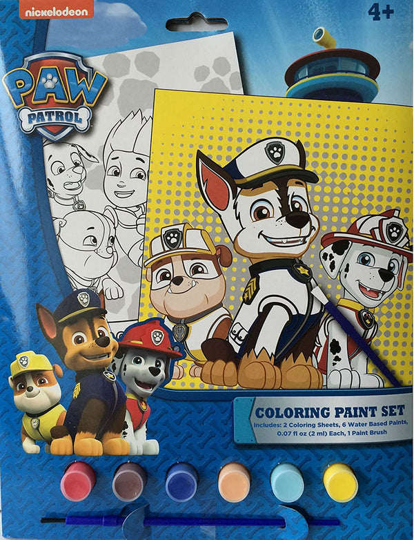 Paw Patrol Painting Set - English