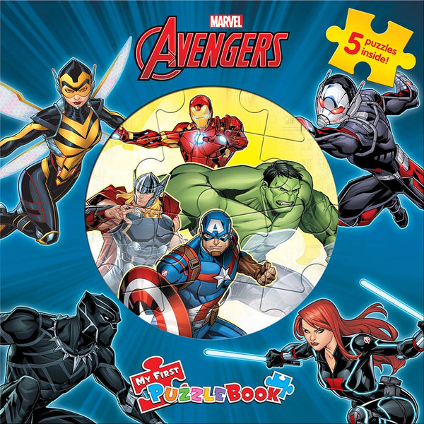 Phidal Marvel Avengers My First Puzzle Book - English