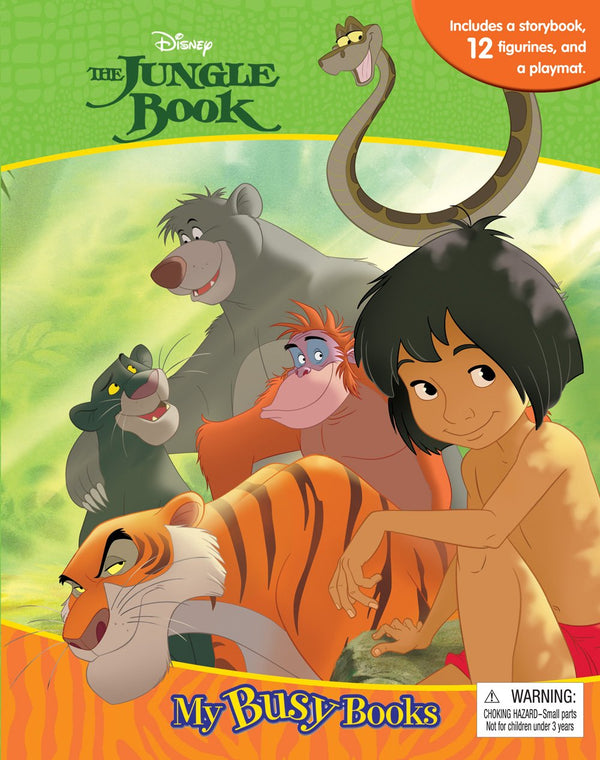 DISNEY JUNGLE BOOK MY BUSY BOOK - Multicolour