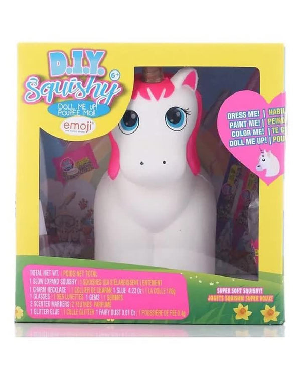 Yoyo Lip Gloss D.I.Y. Squishy Doll Me Up Unicorn Emoji - Multicolor