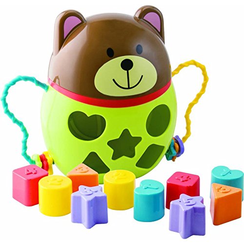 Bear Shape Sorter - Green