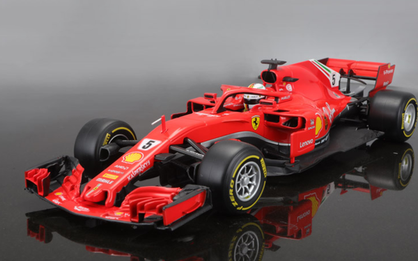 Bburago Die Cast Ferrari Racing SF71 Car Asst 1:18 Scale -