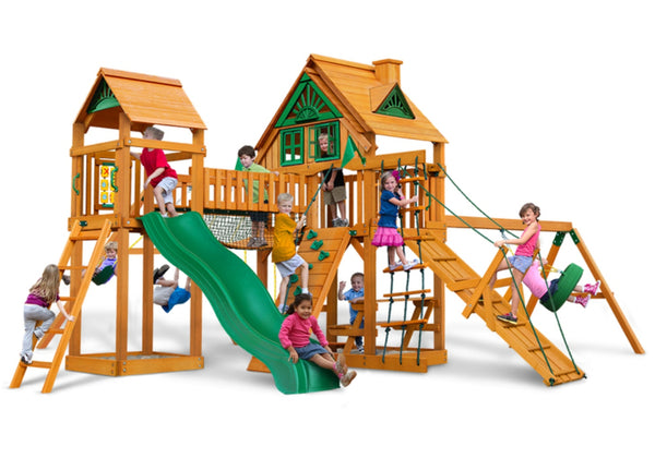 CIMMARON PIONEER PEAK Swing Set (Treehouse Roof)