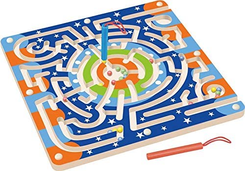 Annular magnetic pen maze