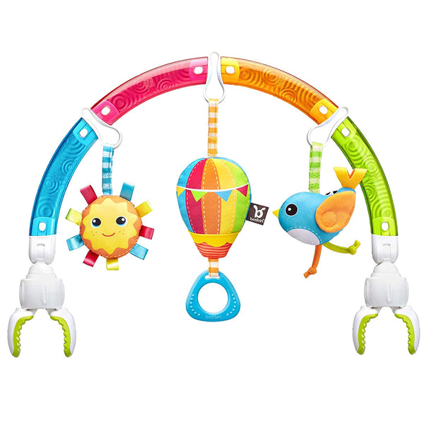 Benbat Dazzle Friends Rainbow Stroller Arch, Multi